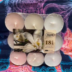 Set de Nueve Velas aromáticas de Vainilla