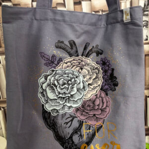 Bolso de Tela. (Gris Oscuro)