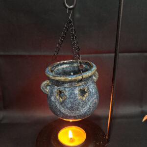 Quemador Colgante. (Caldero efecto piedra)