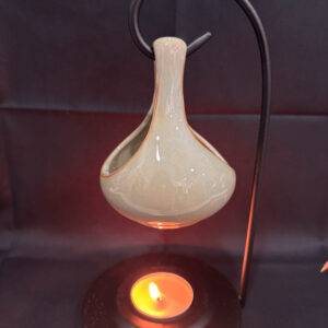 Quemador Colgante. (Lágrima Beige)