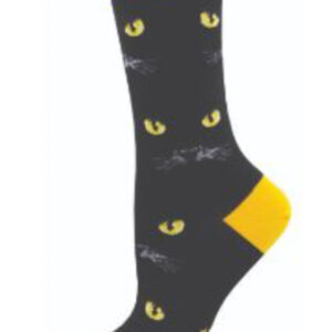Calcetín gato negro