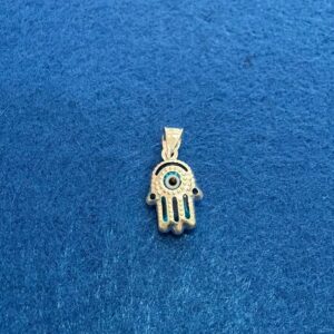 Colgante Mano de Fátima. (Plata Esterlina)